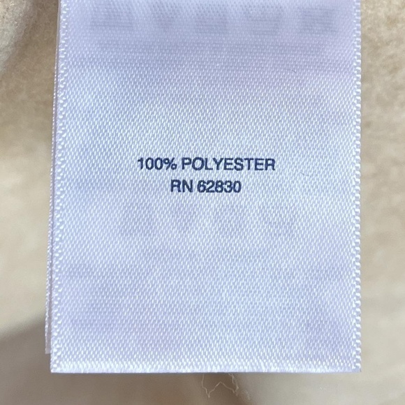 LANDS END sweater Size S Beige Melange Tunic Cowl Neck Long Sleeve Casual Cozy - Picture 5 of 6